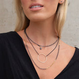 Circle Edge Necklace