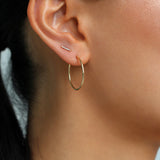 Audrey Infinity Hoop Small