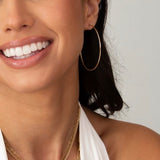 Audrey Infinity Hoop Large