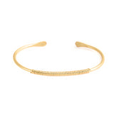 COLLINS - 14kt Gold-Filled- Hand Hammered Cuff