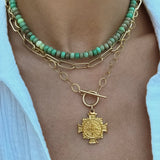 Chrysoprase Gemstone Necklace