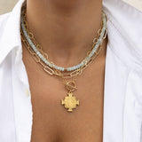 Aquamarine Gemstone Necklace