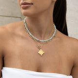 Aquamarine Gemstone Necklace