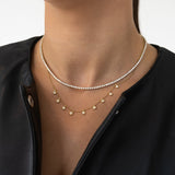 4ct Diamond Tennis Necklace