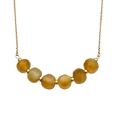 The Zuri Necklace - Ghana Glass