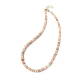 Peach Moonstone Necklace