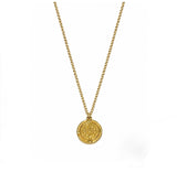 Golden Coin Pendant