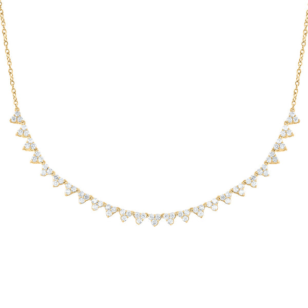 Diamond Delta Necklace