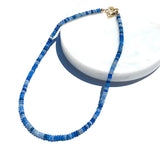 Denim Blue Aventurine Gemstone Necklace