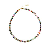 Multi-Color Gemstone Necklace