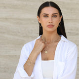 Rorie - 14kt gold-filled double dappled chain