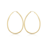 MEGA GOLDEN OVAL HOOP