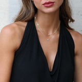 Diamond Emerald Cut Necklace