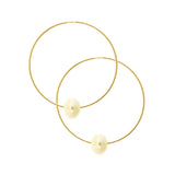 CoCo Gold Infinity Hoop - Medium and XL
